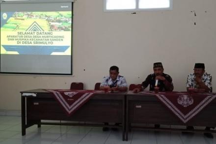 Studi banding Desa Murtigading di Desa Srimulyo